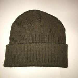Unisex Olive green beanie